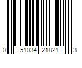 Barcode Image for UPC code 051034218213