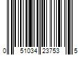 Barcode Image for UPC code 051034237535