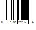 Barcode Image for UPC code 051034242256