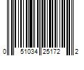 Barcode Image for UPC code 051034251722