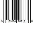 Barcode Image for UPC code 051034267136