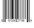 Barcode Image for UPC code 051034277869