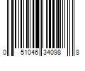 Barcode Image for UPC code 051046340988