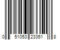 Barcode Image for UPC code 051053233518