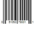 Barcode Image for UPC code 051053790011