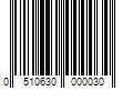 Barcode Image for UPC code 0510630000030