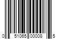 Barcode Image for UPC code 051065000085