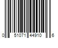 Barcode Image for UPC code 051071449106