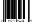 Barcode Image for UPC code 051071502085