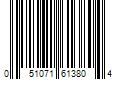 Barcode Image for UPC code 051071613804