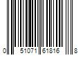 Barcode Image for UPC code 051071618168