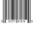 Barcode Image for UPC code 051071618199