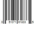 Barcode Image for UPC code 051071618335