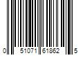 Barcode Image for UPC code 051071618625