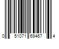 Barcode Image for UPC code 051071694674