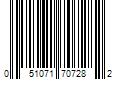 Barcode Image for UPC code 051071707282