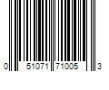 Barcode Image for UPC code 051071710053