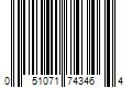 Barcode Image for UPC code 051071743464