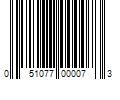 Barcode Image for UPC code 051077000073