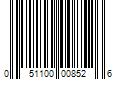 Barcode Image for UPC code 051100008526