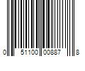 Barcode Image for UPC code 051100008878