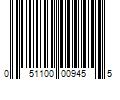 Barcode Image for UPC code 051100009455