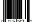 Barcode Image for UPC code 051100009790