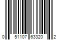 Barcode Image for UPC code 051107633202