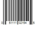 Barcode Image for UPC code 051111021545