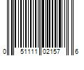 Barcode Image for UPC code 051111021576