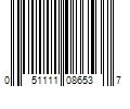 Barcode Image for UPC code 051111086537