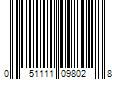 Barcode Image for UPC code 051111098028