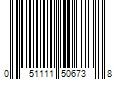 Barcode Image for UPC code 051111506738