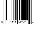 Barcode Image for UPC code 051111542224