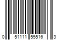 Barcode Image for UPC code 051111555163