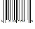 Barcode Image for UPC code 051115036835