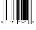 Barcode Image for UPC code 051115255229