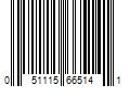 Barcode Image for UPC code 051115665141