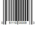 Barcode Image for UPC code 051118000093