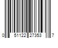 Barcode Image for UPC code 051122273537