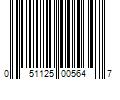 Barcode Image for UPC code 051125005647