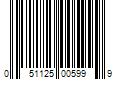 Barcode Image for UPC code 051125005999