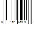 Barcode Image for UPC code 051128613337