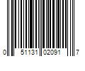 Barcode Image for UPC code 051131020917