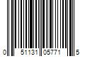 Barcode Image for UPC code 051131057715