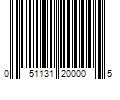 Barcode Image for UPC code 051131200005