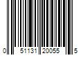 Barcode Image for UPC code 051131200555