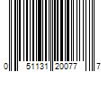 Barcode Image for UPC code 051131200777