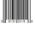 Barcode Image for UPC code 051131201156