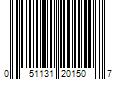 Barcode Image for UPC code 051131201507